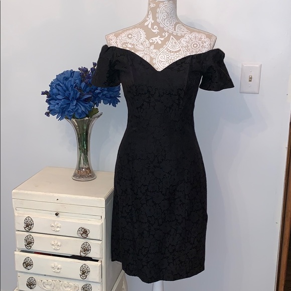All that Jazz Dresses & Skirts - Little black off the shoulder dress